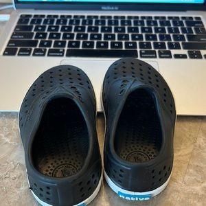 Jiffy Black Miller NATIVE C6 toddler sandals